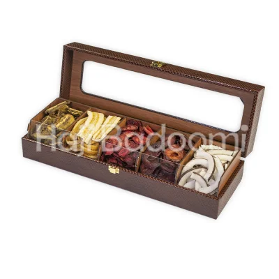 باکس میوه خشک چرمی مدل وستا 1000 گرمی