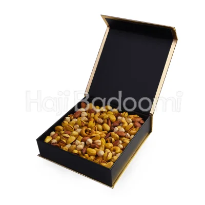 باکس آجیل شور طرح همای سعادت 500 گرمی