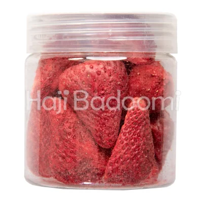 توت فرنگی خشک پفکی فریز درایر بسته 40گرمی