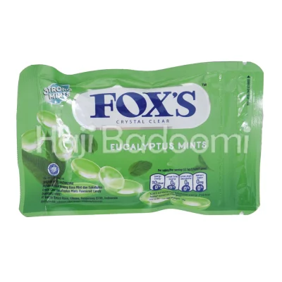 آبنبات فاکس با طعم نعنا و اکالیپتوس 15 گرمی