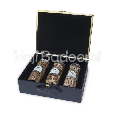 باکس آجیل لاکچری شیشه ای مدل دایان 1200 گرمی