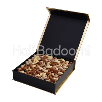 باکس آجیل خام طرح همای سعادت 500 گرمی