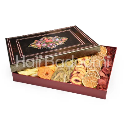 باکس میوه خشک خاتم طرح گلستان 850 گرمی