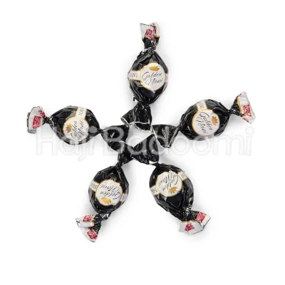 تافی شیری شیرین عسل گلدن نانی با مغز کرم قهوه