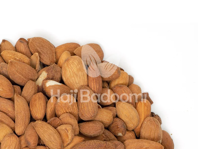 بررسی ویژگی های مغز بادام ایرانی خام درشت