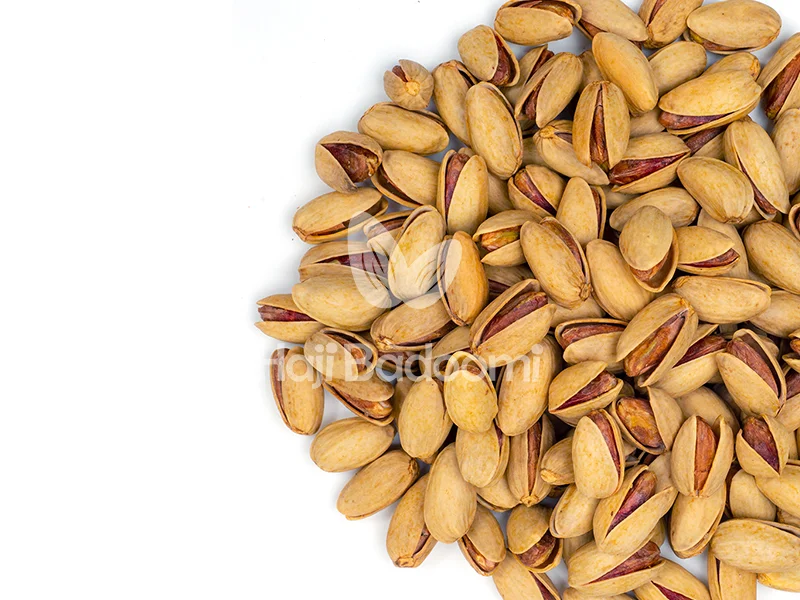 نمایی دیگر از پسته اکبری دستچین شور