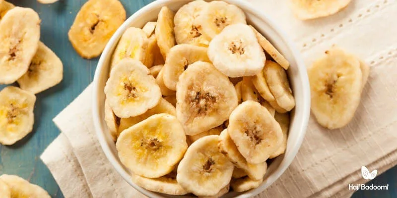 پتاسیم موجود در موز خشک مفید برای سلامت قلب