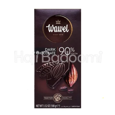 شکلات واول تلخ 90 درصد 100 گرمی