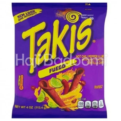 چیپس تاکیس لیمو و فلفل فوئگو 118گرمی