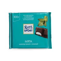 شکلات تخته ای ریتر اسپرت نعنایی 100 گرمی