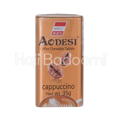 قرص خوش بو کننده دهان اودسی با طعم کاپوچینو 35 گرمی
