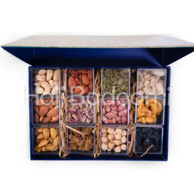 باکس آجیل یلدایی طرح مسجد نصیر 500 گرمی