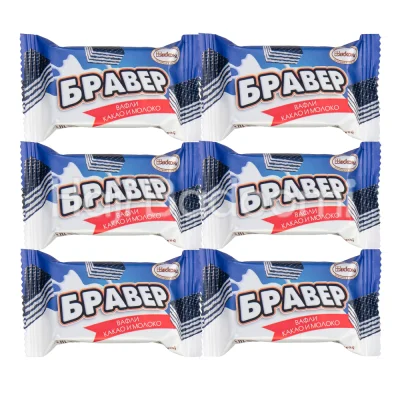 ویفر شکلاتی با مغز کرم شیری آکوند