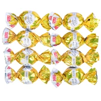 تافی کره ای شیرین عسل گلدن نانی با مغز کارامل و فندق