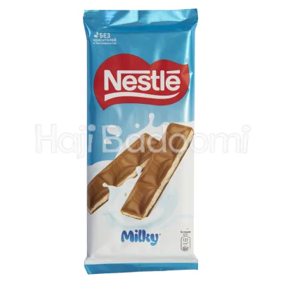 شکلات تخته ای نستله شیری 80 گرمی