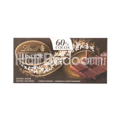 شکلات لینت لیندور تلخ 60 درصد 100 گرمی