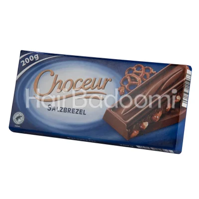 شکلات تخته ای چوکر با مغز چوب شور 200 گرمی