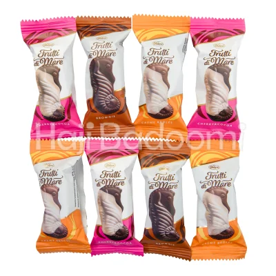 شکلات اسب آبی وبرو طعم  آلبالو کرم بروله  براونی