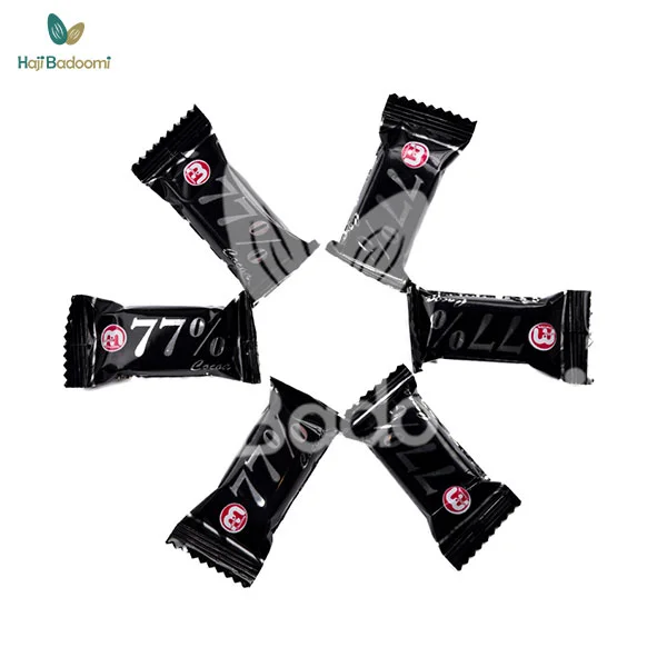 شکلات ماسی 77 درصد در فروشگاه اینترنتی حاجی بادومی