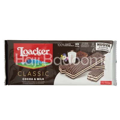 ویفر لواکر کاکائو و شیر 175 گرمی