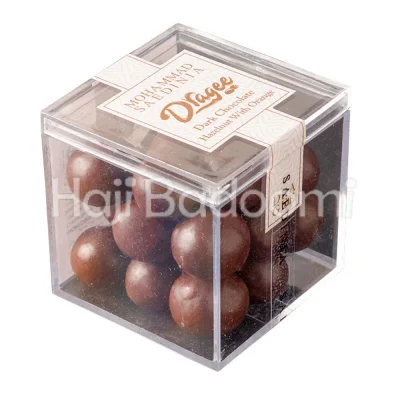 دراژه محمد ساعدی نیا تلخ فندق نارنج کیوب 65 گرمی