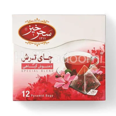 دمنوش چای ترش کیسه ای سحرخیز 12 عددی 24 گرمی
