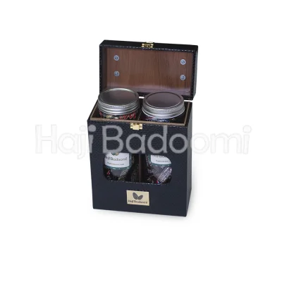 باکس شکلات خارجی لاکچری شیشه ای مدل بارین 800 گرمی