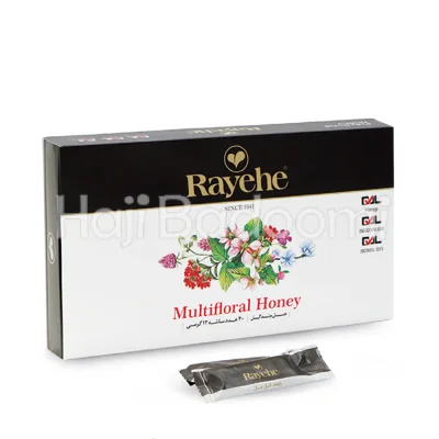 عسل ساشه ای تک نفره چند گل رایحه 40 عددی