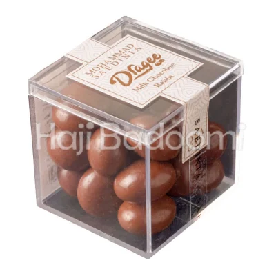 دراژه محمد ساعدی نیا شیری کشمش کیوب 85 گرمی