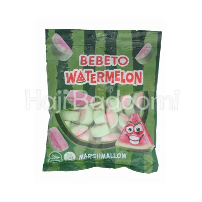مارشمالو ببتو هندوانه ای 80 گرمی