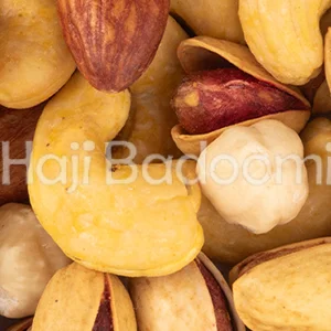 آجیل چهار مغز پسته با پوست شور درجه یک