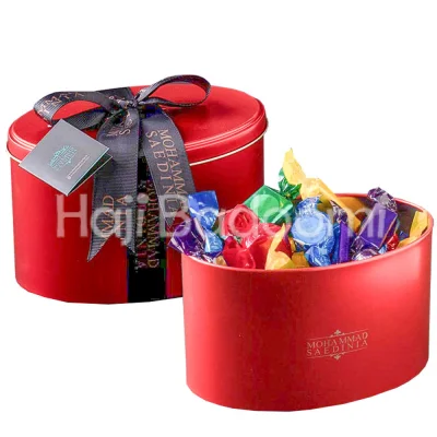 شکلات کادویی رینبو 5 طعم محمد ساعدی نیا 35 عددی 450 گرمی