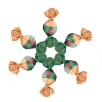 شکلات ترافل توپی ای بی کی فندقی سبز