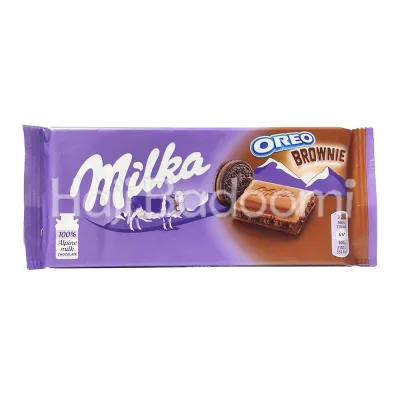 شکلات تخته ای میلکا اورئو براونی 100 گرمی