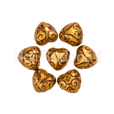 شکلات قلبی طلایی پاپدا