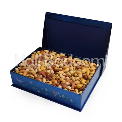 باکس آجیل شور طرح طاووس بهشتی 1300 گرمی