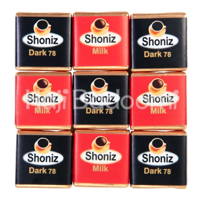 شکلات میکس مربع شونیز