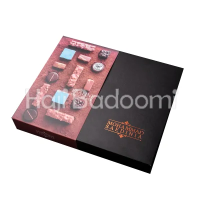 شکلات کادویی مجموعه پرالین محمد ساعدی نیا 225 گرمی