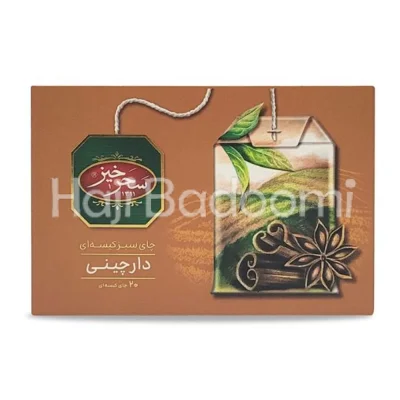 چای سبز دارچین کیسه ای سحرخیز 20 عددی 40 گرمی