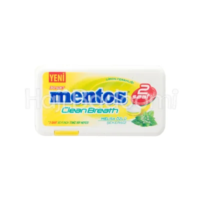 قرص خوشبو کننده دهان منتوس با طعم لیمو بدون شکر 21 گرمی