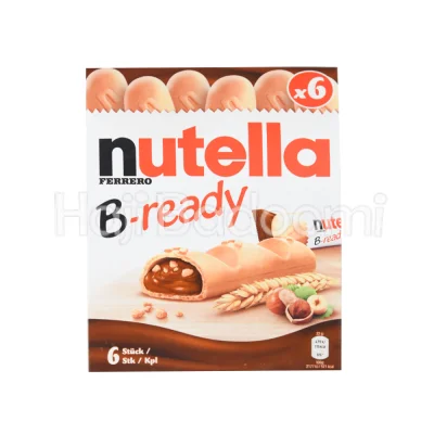 بیسکویت فررو نوتلا فندقی بی ردی 132 گرمی