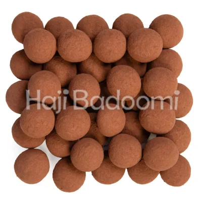 دراژه شیری با مغز فندق و روکش پودر کاکائو