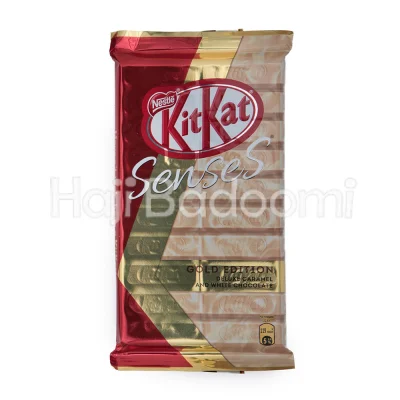شکلات ده انگشتی کیت کت سنسز گلد ادیشن با طعم کارامل و شکلات سفید 112 گرمی