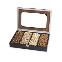 باکس آجیل چرمی مدل فرنود 1000 گرمی