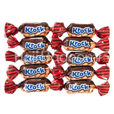 شکلات روشن کروک بادام زمینی