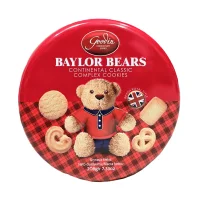 کوکی جعبه فلزی بیلور بیرز طرح کلاسیک 208 گرمی