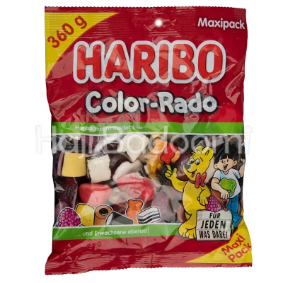 پاستیل هاریبو مخلوط میوه ای مدل کلرادو 360 گرمی