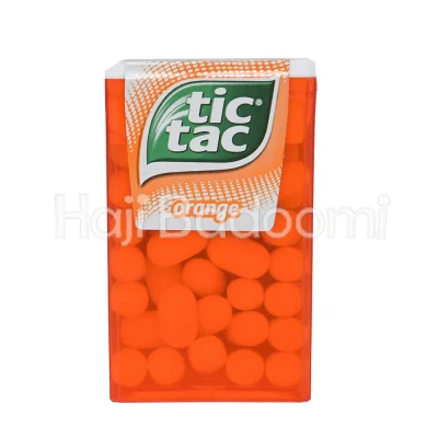 آبنبات خوش بو کننده دهان تیک تاک با طعم پرتقال 18 گرمی