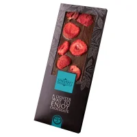 شوکودی تلخ 70 درصد توت فرنگی محمد ساعدی نیا 100 گرمی