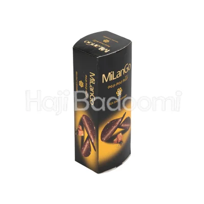 چیپس شکلاتی میلانگو با نمک دریایی و کارامل 76 گرمی